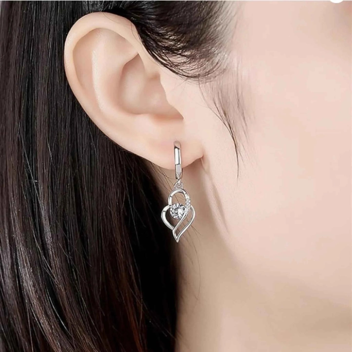 Jessymell juego collar y aretes zirconia elegante