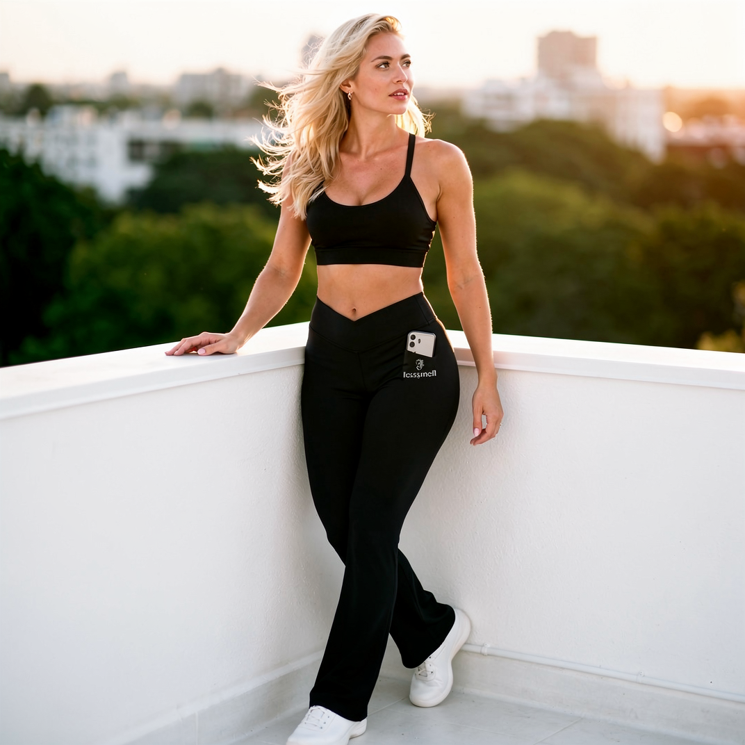 Legging JESSYMELL — Cintura Alta con Bolsillo