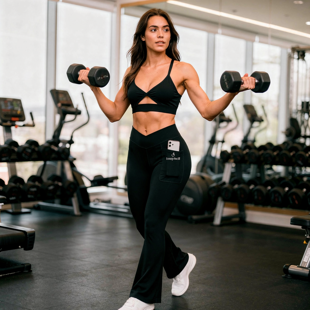 Legging JESSYMELL — Cintura Alta con Bolsillo