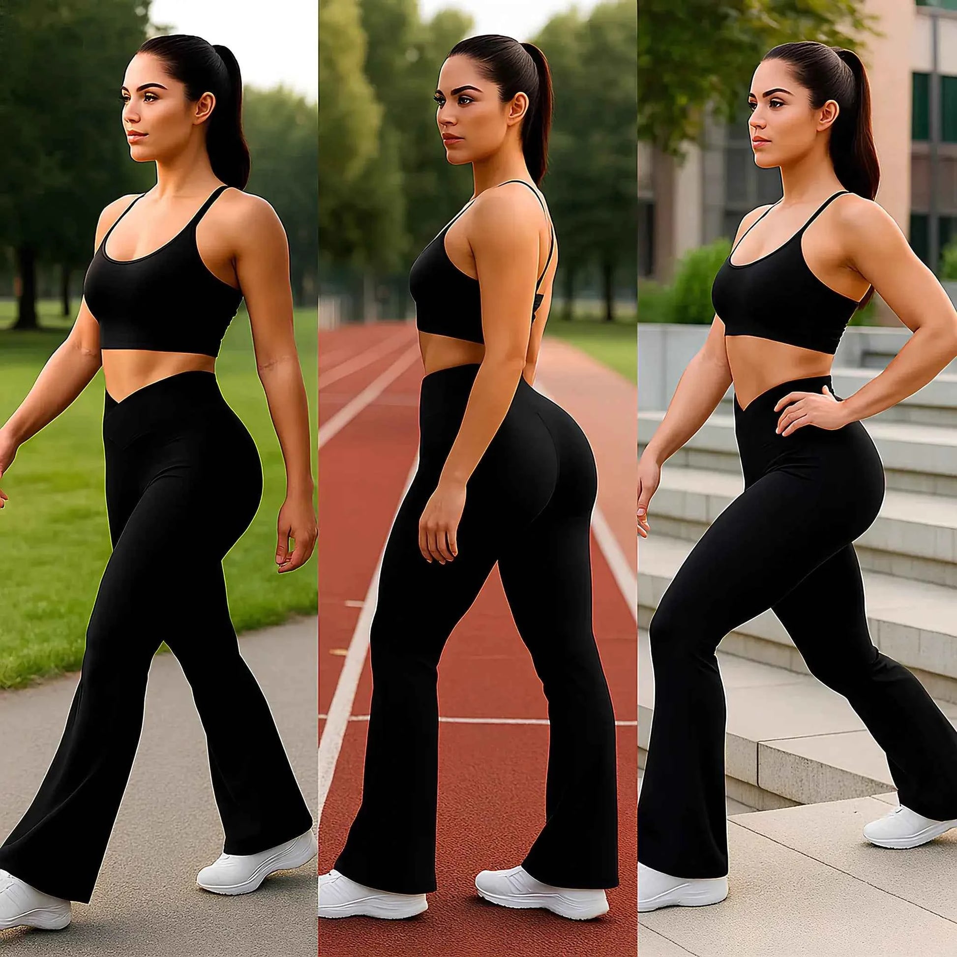 Leggins Acampanados Deportivos para Mujer - Realza Tu Figura | Jessymell